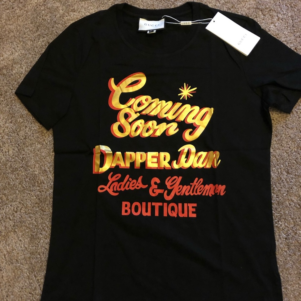 Black Gucci Dapper Dan T-Shirt XL